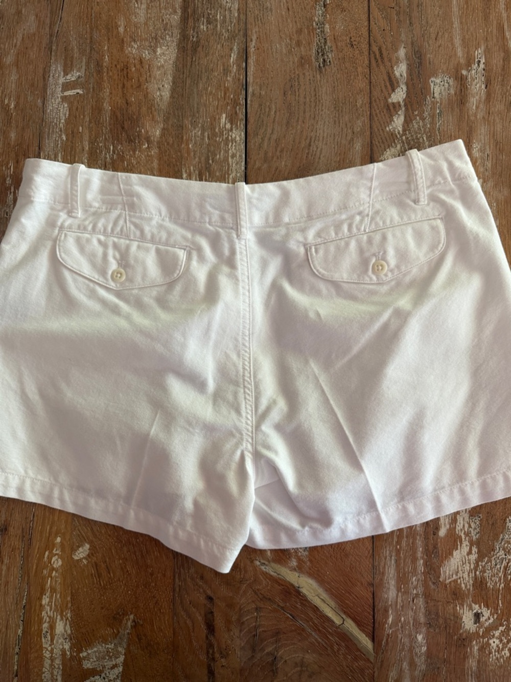 Ralph Lauren White Cotton Polo Shorts - Women's - Picture 5 of 10